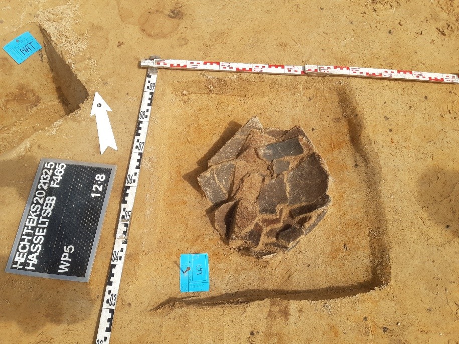 Archeologen stoten op unieke vondsten bij opgravingen in Hechtel-Eksel