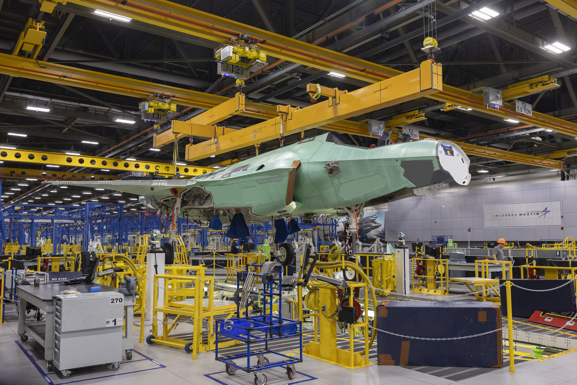 Belgische F-35 gevechtsvliegtuigen in productie bij Lockheed Martin