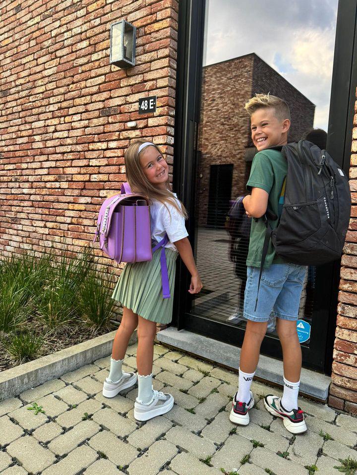 Eerste schooldag in Limburg