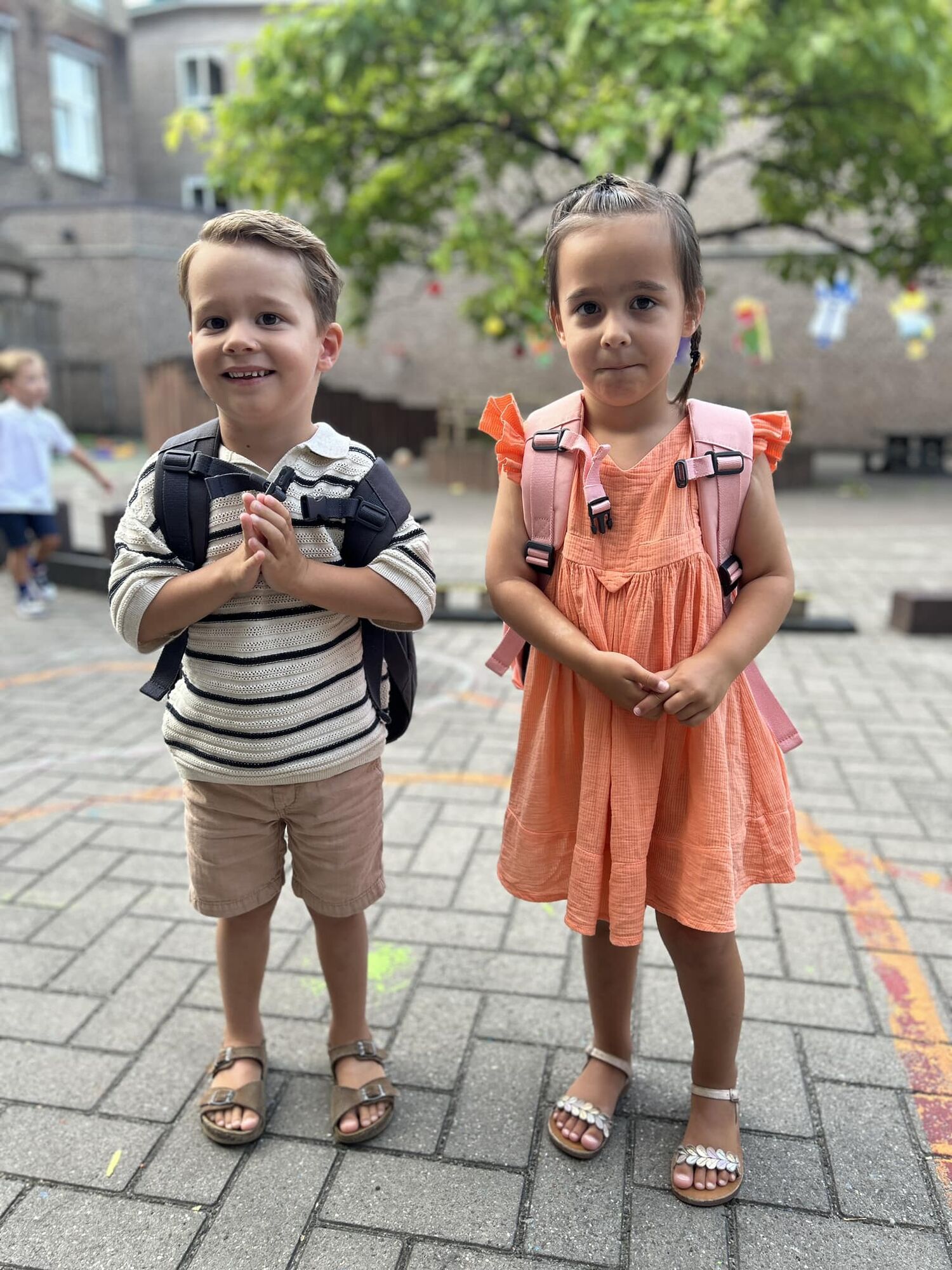 Eerste schooldag in Limburg