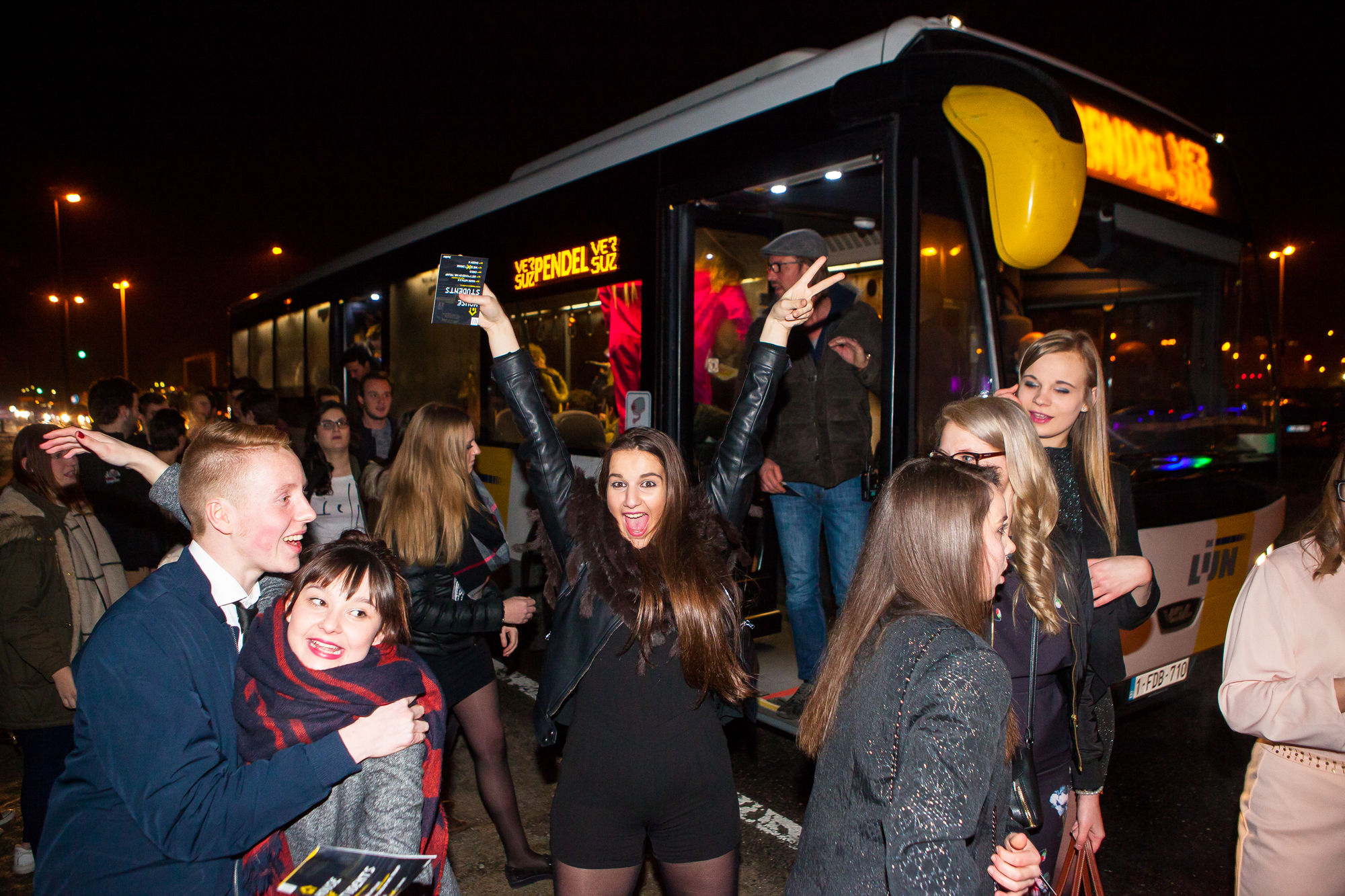 Studenten kunnen gratis met de bus naar discotheek Versuz
