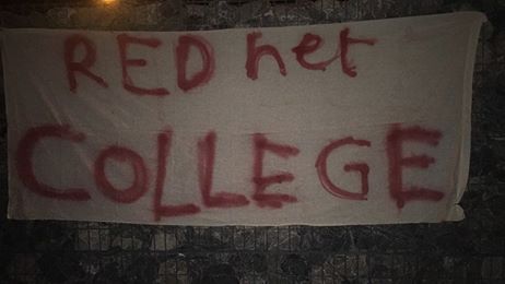 Leerlingen Wico Neerpelt staken opnieuw: 'Red het College'