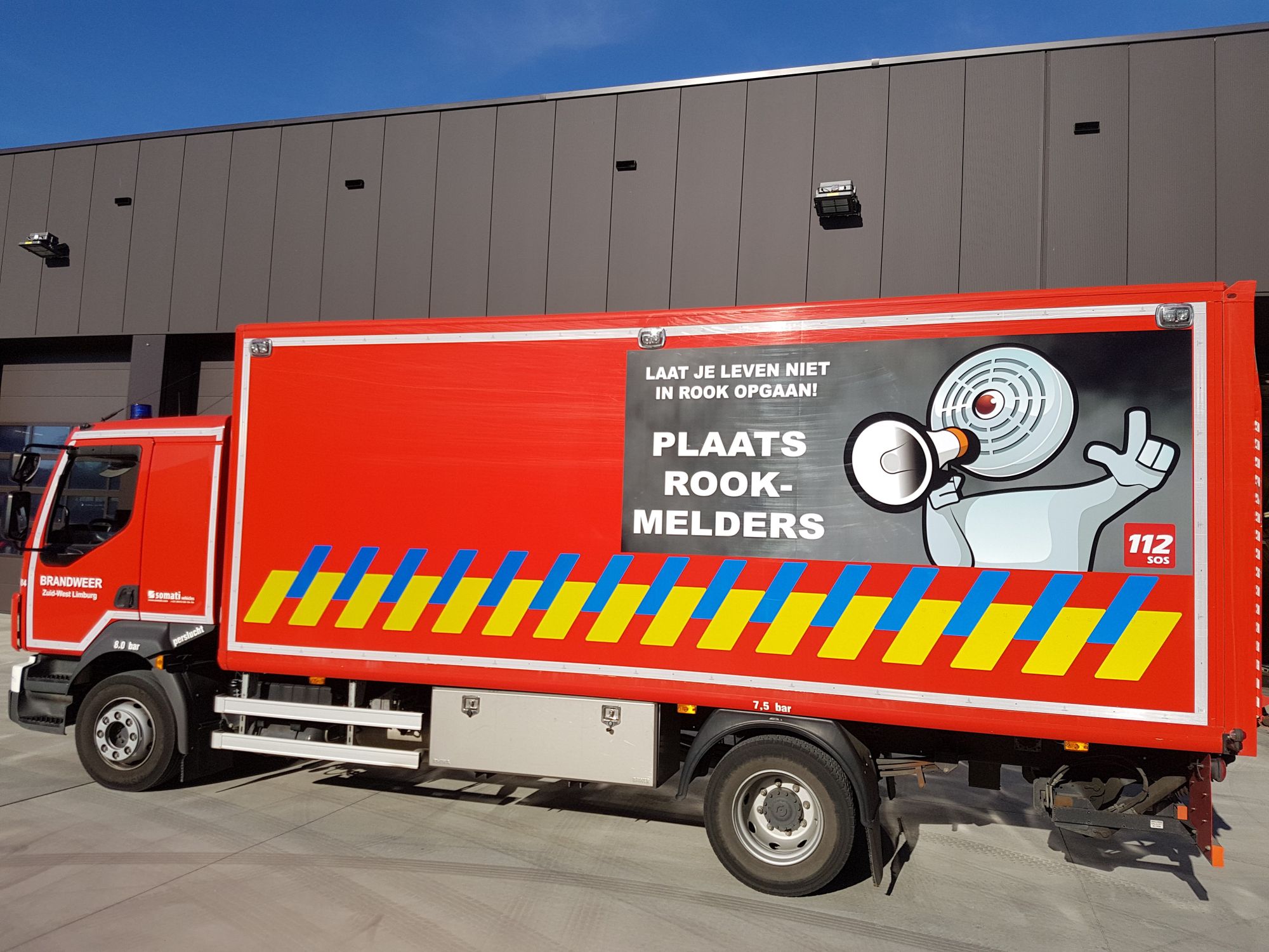 Vrachtwagen hulpverleningszone Zuid-West Limburg